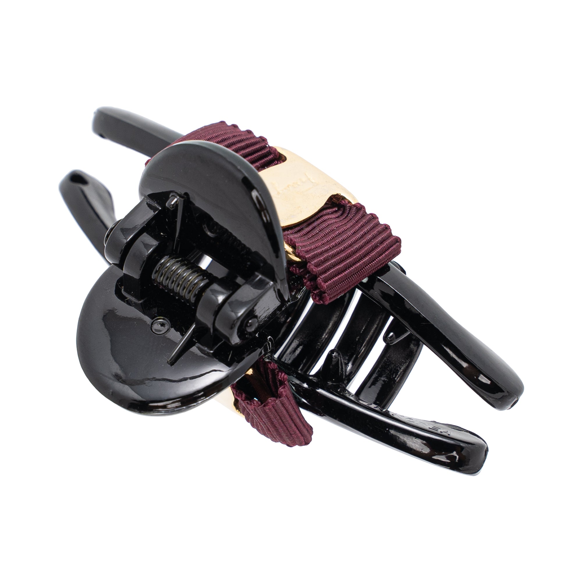 Sofia Mini Hair Clips (Maroon)