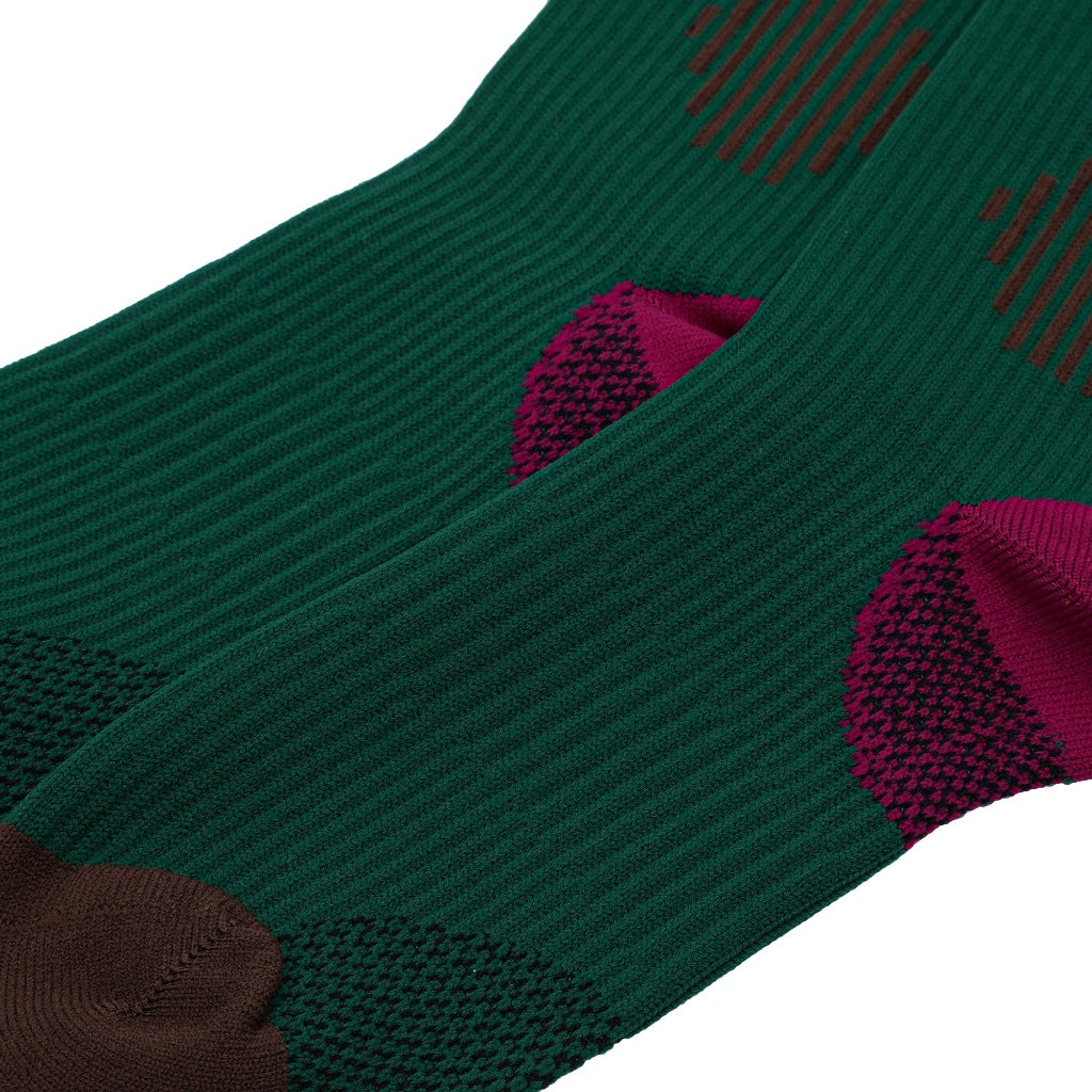 Yoga & Pilates Knee Socks Green