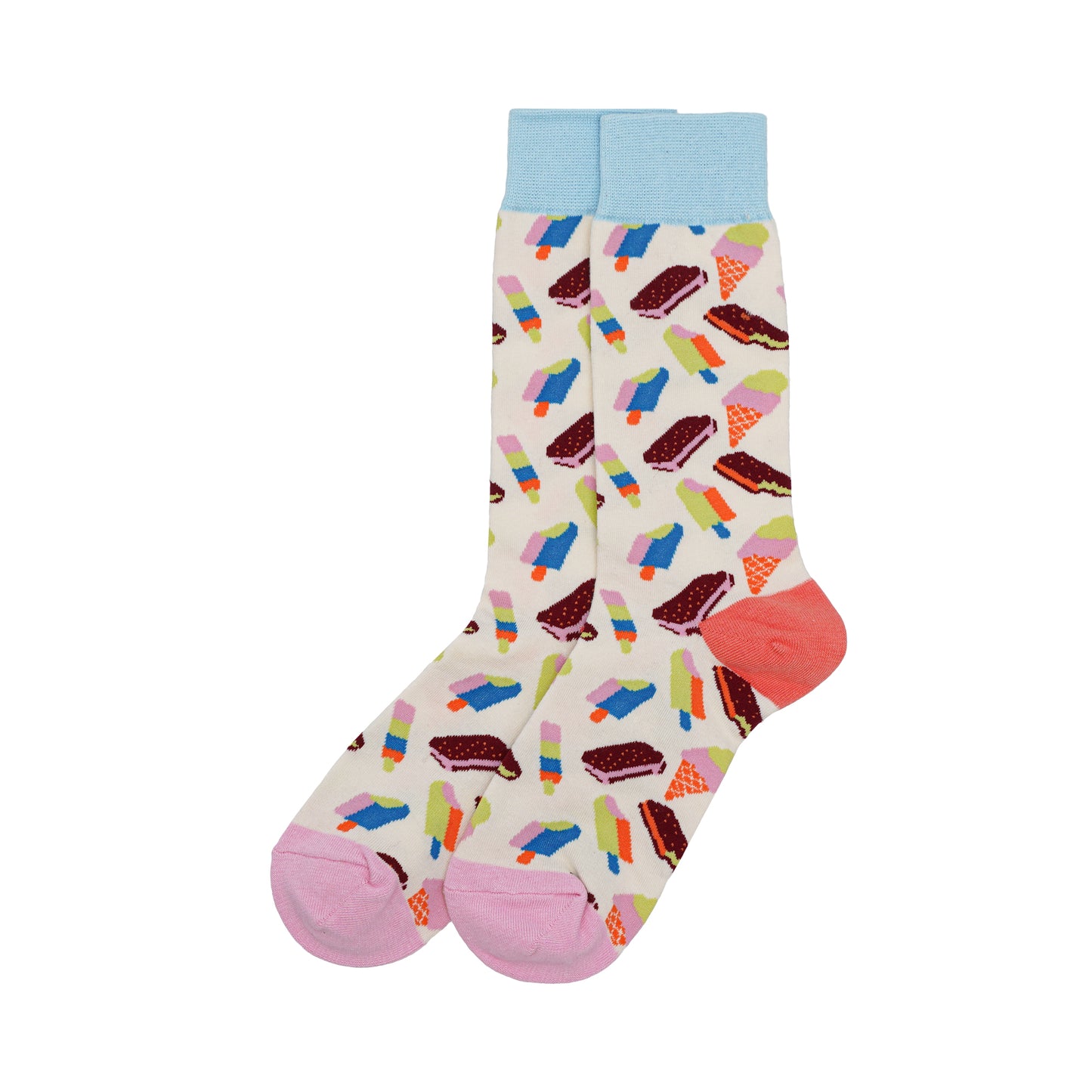 Ice Cream Pink Unisex Socks