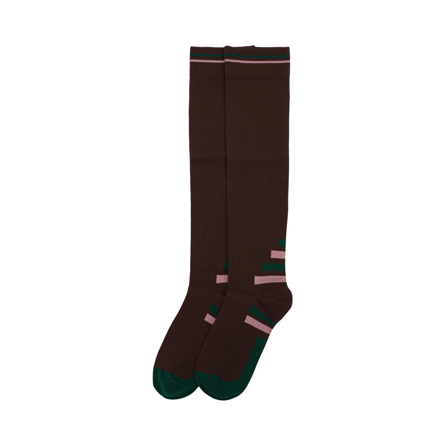 Yoga & Pilates Knee Socks Brown